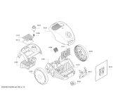 Схема №4 BGN2A1128 GL20 Bag&Bagless с изображением Фильтр для электропылесоса Bosch 12007405