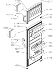Схема №1 RF4161AW (328782, HZZS2727) с изображением Дверца для холодильника Gorenje 325935