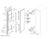 Схема №6 FID18P30 с изображением Дверь для холодильной камеры Bosch 00246846