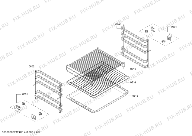 Схема №6 HHF113BR0B с изображением Панель управления для плиты (духовки) Bosch 11025426