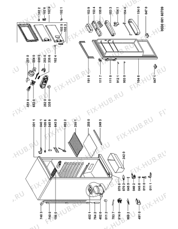 Схема №1 FW350 с изображением Поверхность для холодильника Whirlpool 481241829943