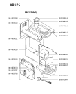 Схема №6 F8604299(0) с изображением Прокладка для кофеварки (кофемашины) Krups MS-0908110
