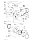 Схема №2 WA ÖKO 2200 с изображением Модуль (плата) для стиралки Whirlpool 481221470041