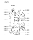 Схема №3 FNB446(0) с изображением Расходомер воды, дистрибьютор для кофеварки (кофемашины) Krups MS-0925391