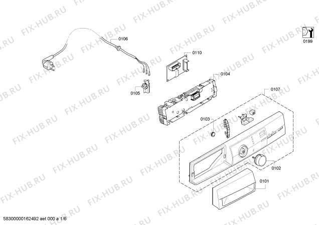 Схема №6 WT46W540FF iQ700 selfCleaning condenser с изображением Труба для электросушки Siemens 00700244