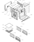 Схема №1 BOP747ST (507401, BO6PY4I1-47) с изображением Изоляция для духового шкафа Gorenje 462496