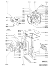 Схема №4 AWF 021 с изображением Прокладка для сушильной машины Whirlpool 481931038197