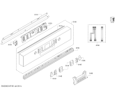 Схема №6 SMI53M45EU SuperSilence - tp3 с изображением Передняя панель для посудомоечной машины Bosch 11000476