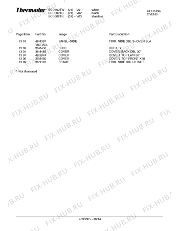 Схема №15 SCD302TW с изображением Программатор для электропечи Bosch 00368760