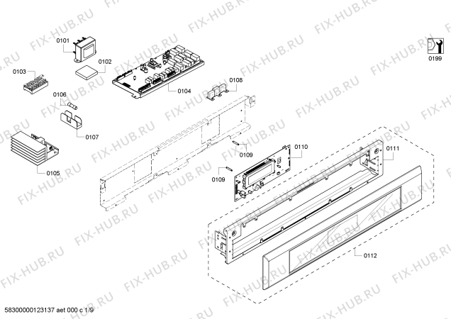 Схема №9 DM302ES с изображением Шарнир для плиты (духовки) Bosch 00643005