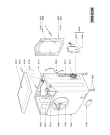 Схема №7 AWI 312 HK с изображением Уплотнитель (прокладка) для стиралки Whirlpool 481241870048