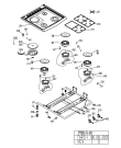 Схема №6 BEKO CM 62120 (7701388315) с изображением Провод для плиты (духовки) Beko 260942138