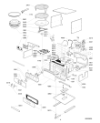 Схема №1 EMCCS 8660 WS с изображением Кнопка для микроволновой печи Whirlpool 480120100433