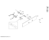 Схема №6 HBA20B152S BOSCH с изображением Панель управления для плиты (духовки) Bosch 00746532