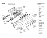 Схема №6 SGS65T18II Logixx Easy с изображением Передняя панель для электропосудомоечной машины Bosch 00439951