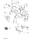 Схема №2 AWM 3050 с изображением Указатель для стиральной машины Whirlpool 481241378712