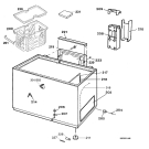 Схема №1 A73340GT с изображением Запчасть для холодильника Aeg 2912809049