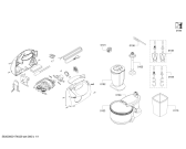 Схема №1 MK4745 с изображением Емкость для смешивания для электроблендера Bosch 00790111