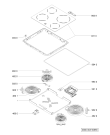 Схема №1 EK 3460 WS с изображением Затычка для электропечи Whirlpool 481944239165