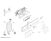 Схема №4 WM14E180SN E14.18 с изображением Панель управления для стиральной машины Siemens 00660740