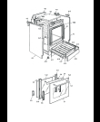 Схема №4 DEVW 654 с изображением Обшивка для плиты (духовки) DELONGHI 35C65361DL