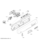 Схема №6 SGS55M22EU Economic Star с изображением Передняя панель для посудомойки Bosch 00441141