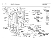 Схема №4 SMI3046 с изображением Панель для электропосудомоечной машины Bosch 00282548