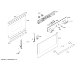 Схема №5 HB36D770C с изображением Дисплейный модуль для плиты (духовки) Siemens 00664923