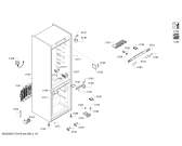 Схема №5 KG56NAI25N с изображением Дверь морозильной камеры для холодильника Bosch 00770721