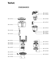 Схема №1 CM202640/5C0 с изображением Сосуд для электрокофемашины Tefal MS-620528