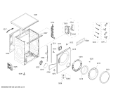Схема №5 WS10K160HK, iQ500 с изображением Наклейка с пояснениями для стиральной машины Siemens 10001450