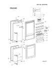 Схема №2 SBLH202AV (F075782) с изображением Дверка для холодильника Indesit C00284098