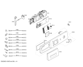 Схема №4 WAE24460AU с изображением Панель управления для стиральной машины Bosch 00661815
