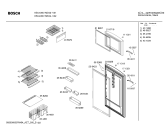 Схема №3 KS40U601NE с изображением Решетка для холодильной камеры Bosch 00437034