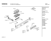 Схема №5 HE11521CC с изображением Панель управления для электропечи Siemens 00295483