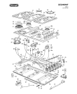 Схема №2 DEGH90WF с изображением Керамическая поверхность для электропечи DELONGHI 3390503SD3