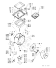 Схема №2 EV 1096 с изображением Декоративная панель для стиральной машины Whirlpool 481245215953