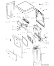 Схема №2 AWZ EXPERT A с изображением Обшивка для электросушки Whirlpool 481245215896