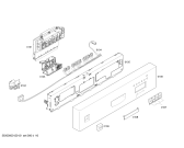 Схема №6 SHU43C06UC Bosch с изображением Панель управления для электропосудомоечной машины Bosch 00431826