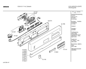 Схема №6 SGI56A15 с изображением Передняя панель для посудомойки Bosch 00357884
