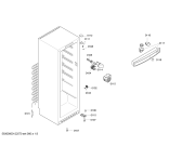 Схема №2 3FCB1410 с изображением Дверь для холодильника Bosch 00245618