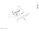 Схема №6 C47D42N3 с изображением Панель управления для электропечи Bosch 00742748