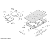 Схема №2 T4284X0 induccion neff tc 80 bisel.4i+paellero с изображением Стеклокерамика для электропечи Bosch 00479559