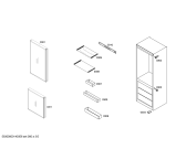 Схема №5 RB272350 с изображением Петля двери для холодильника Bosch 00648475