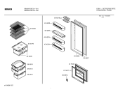 Схема №3 KI24M443GB с изображением Ремкомплект для холодильной камеры Bosch 00493461