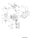 Схема №1 AMW 443/IX с изображением Сенсорная панель для свч печи Whirlpool 481010788186