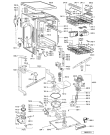Схема №2 GSFP 2988-1 WS с изображением Панель для электропосудомоечной машины Whirlpool 481245372214