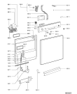 Схема №2 LPA 57/9 с изображением Обшивка для электропосудомоечной машины Whirlpool 480140101233