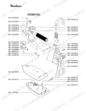 Схема №2 CHC144(0) с изображением Микропереключатель для электропарогенератора Moulinex MS-0906737