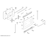 Схема №6 E1982N0 с изображением Панель управления для плиты (духовки) Bosch 00663776